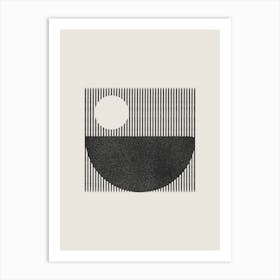 Abstract Circles 21 Art Print