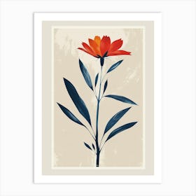 Namaqualand Daisy Groovy 18 Art Print