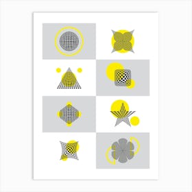 Dots for Shapes 1 Art Print