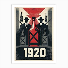 Aihrgdesign A Vintage Poster Symbolizing The Beginning Of Pro 9a9e303a A588 4f8a 8f48 D094bd6b845b 3 Affiche