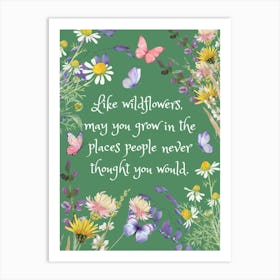 Wildflowers Art Print