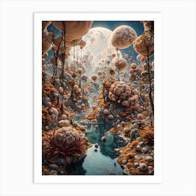 Fairytale Landscape Art Print