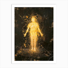 Golden Light 1 Art Print