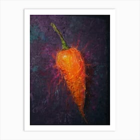 Carrot Art Print