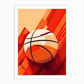 Basketball ball 1 Art Print