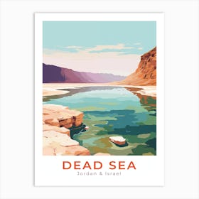 Jordan & Israel Dead Sea Travel 1 Art Print