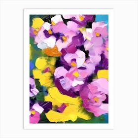 This is a Bit Orchid Art Print