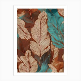 Tropical Leaves 34 Art Print