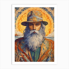 Man With A Beard Art Print