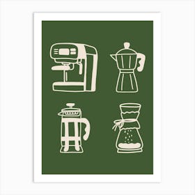 Coffee Maker 4 Art Print