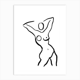 Nude 7 Art Print