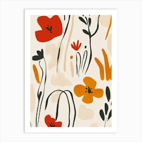 Poppies 90 Art Print