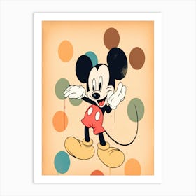 Mickey Mouse 4 Art Print