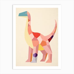 Nursery Dinosaur Art Ouranosaurus 1 Art Print