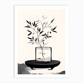 Chinese Art Ink Art Print