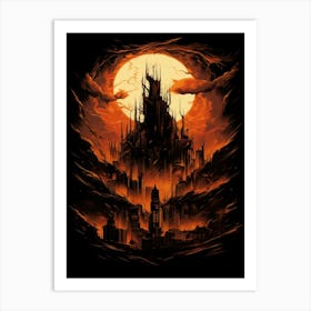 City Of The Dead 1 Art Print