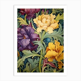 William Morris Flowers 8 Art Print