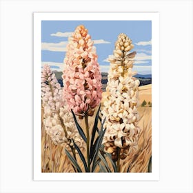 Hyacinth 1 Flower Painting Art Print