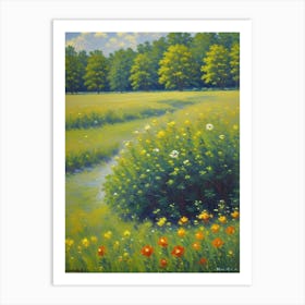 Field Of Flowers Art Print