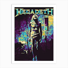 Megadeth - Scream Art Print