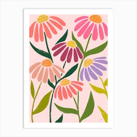 Echinacea Art Print