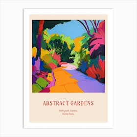 Colourful Gardens Bellingrath Gardens Usa 1 Red Poster Art Print