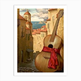 Acoustic Guitar Art Print