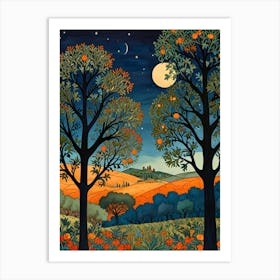 William Morris Tuscany Art Print