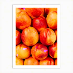 Peachy Day Art Print