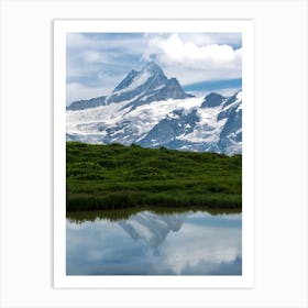 Swiss Alps, Switzerland Art Print