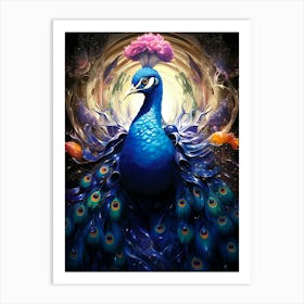 Peacock 1 Art Print