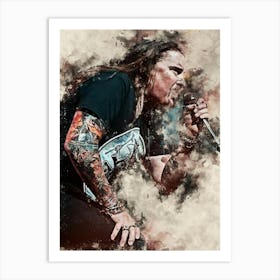 james labrie dream theater metal band music 8 Art Print