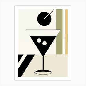 Martini Art Print