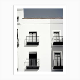 Seville, Spain, Photography In Black And White 2 Art Print