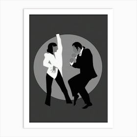 Pulp Fiction Dance Art Print