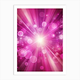 Pink Abstract Background No Text (7) Art Print