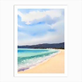 Balmoral Beach 2, Australia Watercolour Art Print