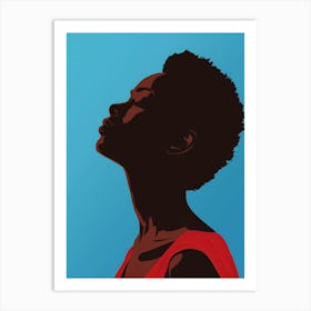 Afro-American Woman 33 Art Print