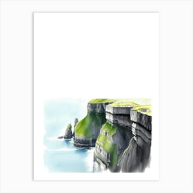 Cliffs Of Moher 1 Art Print