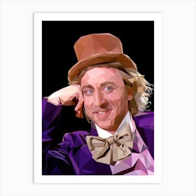 sarcastic Willy Wonka meme Art Print