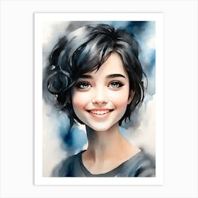 Smile Art Print