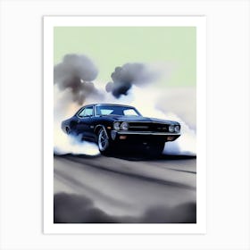 Dodge Challenger 2 Art Print