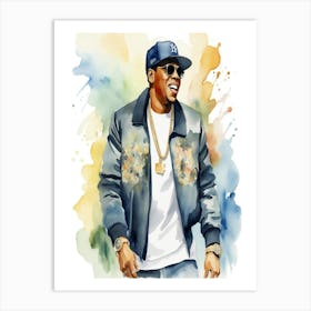 Shawn Corey Carter_Jay-Z 9 Art Print