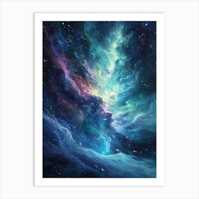 Nebula Galaxy 1 Art Print