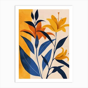 Yellow Lily Art Print