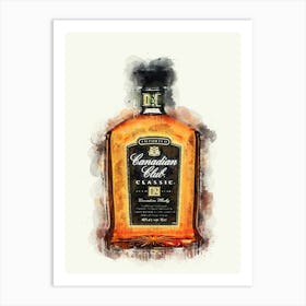 Canadian Club Whisky 2 Art Print