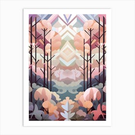 Natural Pattern Abstract 4 Art Print