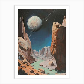 'Alien Landscape' Art Print