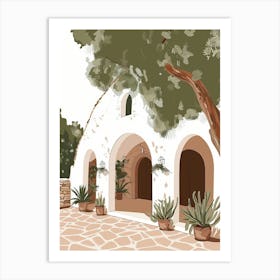 Mediterranean House 2 Art Print