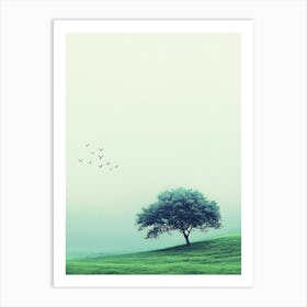 Lone Tree 14 Art Print